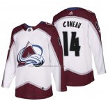 Camiseta Hockey Colorado Avalanche Blake Comeau 2018 Blanco