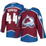 Camiseta Hockey Colorado Avalanche Mark Barberio Autentico Primera 2018 Rojo