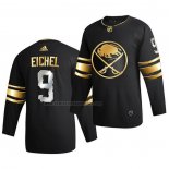Camiseta Hockey Golden Edition Buffalo Sabres Jack Eichel Limited Autentico 2020-21 Negro