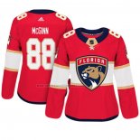 Camiseta Hockey Mujer Florida Panthers Jamie Mcginn Adizero Jugador Primera Rojo