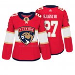 Camiseta Hockey Mujer Florida Panthers Nick Bjugstad Autentico Jugador Rojo