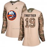 Camiseta Hockey Mujer New York Islanders Bryan Trottier Autentico 2017 Veterans Day Camuflaje
