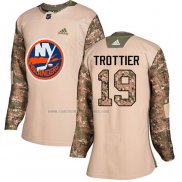 Camiseta Hockey Mujer New York Islanders Bryan Trottier Autentico 2017 Veterans Day Camuflaje