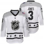Camiseta Hockey Nino 2017 All Star Columbus Blue Jackets Seth Jones Blanco