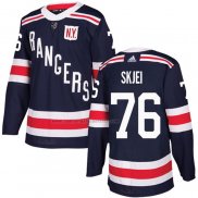 Camiseta Hockey Nino New York Rangers Brady Skjei Autentico 2018 Winter Classic Azul