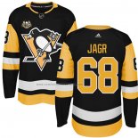 Camiseta Hockey Nino Pittsburgh Penguins Jaromir Jagr 50 Anniversary Primera Premier Negro
