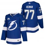 Camiseta Hockey Nino Tampa Bay Lightning Victor Hedman 2018 Autentico Primera Azul
