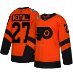 Camiseta Hockey Philadelphia Flyers Ron Hextall Autentico 2019 Stadium Series Naranja