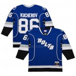 Camiseta Hockey Tampa Bay Lightning Nikita Kucherov Mitchell & Ness 2013-14 Azul