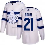 Camiseta Hockey Toronto Maple Leafs Bobby Baun Autentico 2018 Stadium Series Blanco