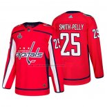 Camiseta Hockey Washington Capitals Devante Smith Pelly Bound Patch Stanley Cup Final Rojo