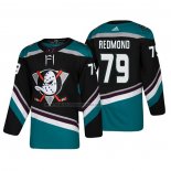 Camiseta Hockey Anaheim Ducks Angus Redmond Alterno 25th Aniversario Third Autentico Negro