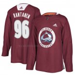 Camiseta Hockey Colorado Avalanche Mikko Rantanen New Season Practice Maroon