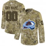 Camiseta Hockey Colorado Avalanche Personalizada 2019 Camuflaje