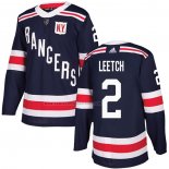 Camiseta Hockey New York Rangers Brian Leetch 2018 Winter Classic Azul
