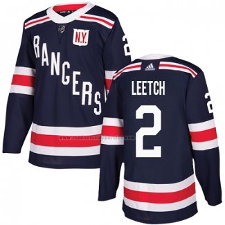 Camiseta Hockey New York Rangers Brian Leetch 2018 Winter Classic Azul