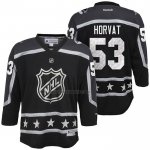 Camiseta Hockey Nino 2017 All Star Vancouver Canucks Bo Horvat Negro
