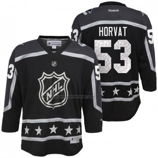 Camiseta Hockey Nino 2017 All Star Vancouver Canucks Bo Horvat Negro
