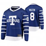 Camiseta Hockey Toronto Maple Leafs Jake Muzzin Throwback Breakaway Jugador Azul