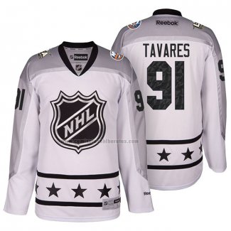 Camiseta Hockey 2017 All Star New York Islanders John Tavares Blanco