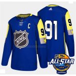 Camiseta Hockey 2018 All Star Tampa Bay Lightning Steven Stamkos Autentico Azul