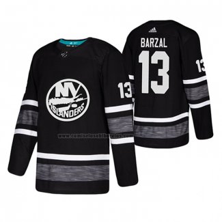 Camiseta Hockey 2019 All Star New York Islanders Mathew Barzal Negro2