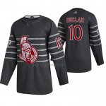 Camiseta Hockey 2020 All Star Ottawa Senators Anthony Duclair Autentico Gris