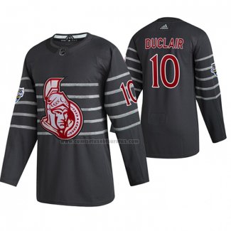 Camiseta Hockey 2020 All Star Ottawa Senators Anthony Duclair Autentico Gris
