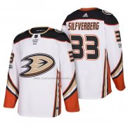 Camiseta Hockey Anaheim Ducks Jakob Silfverberg 33 2018 New Season Team Road Blanco