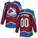 Camiseta Hockey Colorado Avalanche Personalizada Primera Rojo
