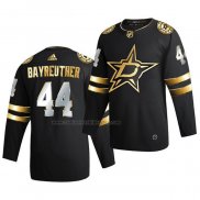 Camiseta Hockey Golden Edition Dallas Stars Gavin Bayreuther Limited Autentico 2020-21 Negro