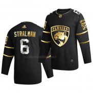 Camiseta Hockey Golden Edition Florida Panthers Anton Stralman Limited Autentico 2020-21 Negro
