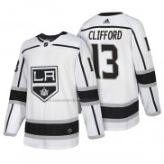 Camiseta Hockey Los Angeles Kings Kyle Clifford Autentico Segunda 2018 Blanco