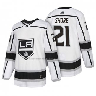 Camiseta Hockey Los Angeles Kings Nick Shore Autentico Segunda 2018 Blanco