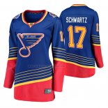 Camiseta Hockey Mujer St. Louis Blues Colton Parayko Autentico Jugador Azul