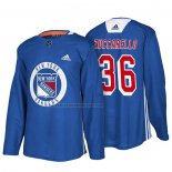 Camiseta Hockey New York Rangers Mats Zuccarello New Season Practice Azul