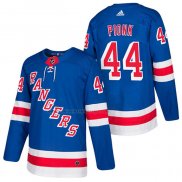 Camiseta Hockey New York Rangers Neal Pionk Autentico Primera 2018 Azul