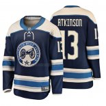 Camiseta Hockey Nino Columbus Blue Jackets Cam Atkinson 2019 Alterno Breakaway Azul