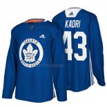Camiseta Hockey Toronto Maple Leafs Nazem Kadri New Season Practice Azul