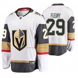 Camiseta Hockey Vegas Golden Knights Marc Andre Fleury Segunda Breakaway Jugador Blanco