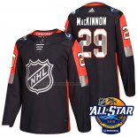 Camiseta Hockey 2018 All Star Colorado Avalanche Nathan Mackinnon Autentico Negro