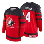 Camiseta Hockey Canada Bowen Byram 2018 IIHF World Championship Jugador Rojo