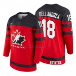 Camiseta Hockey Canada Ty Dellandrea 2018 IIHF World Championship Jugador Rojo