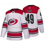 Camiseta Hockey Carolina Hurricanes Victor Rask New Season Team Road 2018 Blanco