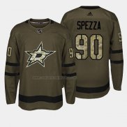 Camiseta Hockey Dallas Stars Jason Spezza 2018 Salute To Service Verde Militar