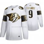 Camiseta Hockey Golden Edition Nashville Predators Filip Forsberg Limited Blanco