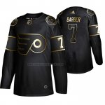 Camiseta Hockey Golden Edition Philadelphia Flyers Bill Barber Retired Jugador Autentico Negro