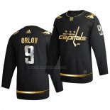 Camiseta Hockey Golden Edition Washington Capitals Dmitry Orlov Limited Autentico 2020-21 Negro