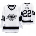 Camiseta Hockey Los Angeles Kings Trevor Lewis Heritage Throwback Blanco