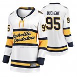 Camiseta Hockey Mujer Nashville Predators Matt Duchene Breakaway Jugador 2020 Winter Classic Blanco